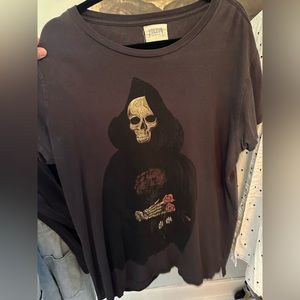 YEEZUS grim reaper shirt
